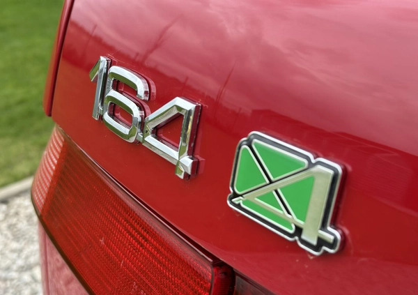 Alfa Romeo 164 cena 139999 przebieg: 115000, rok produkcji 1995 z Warszawa małe 781